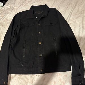 Men’s Black Denim Jacket